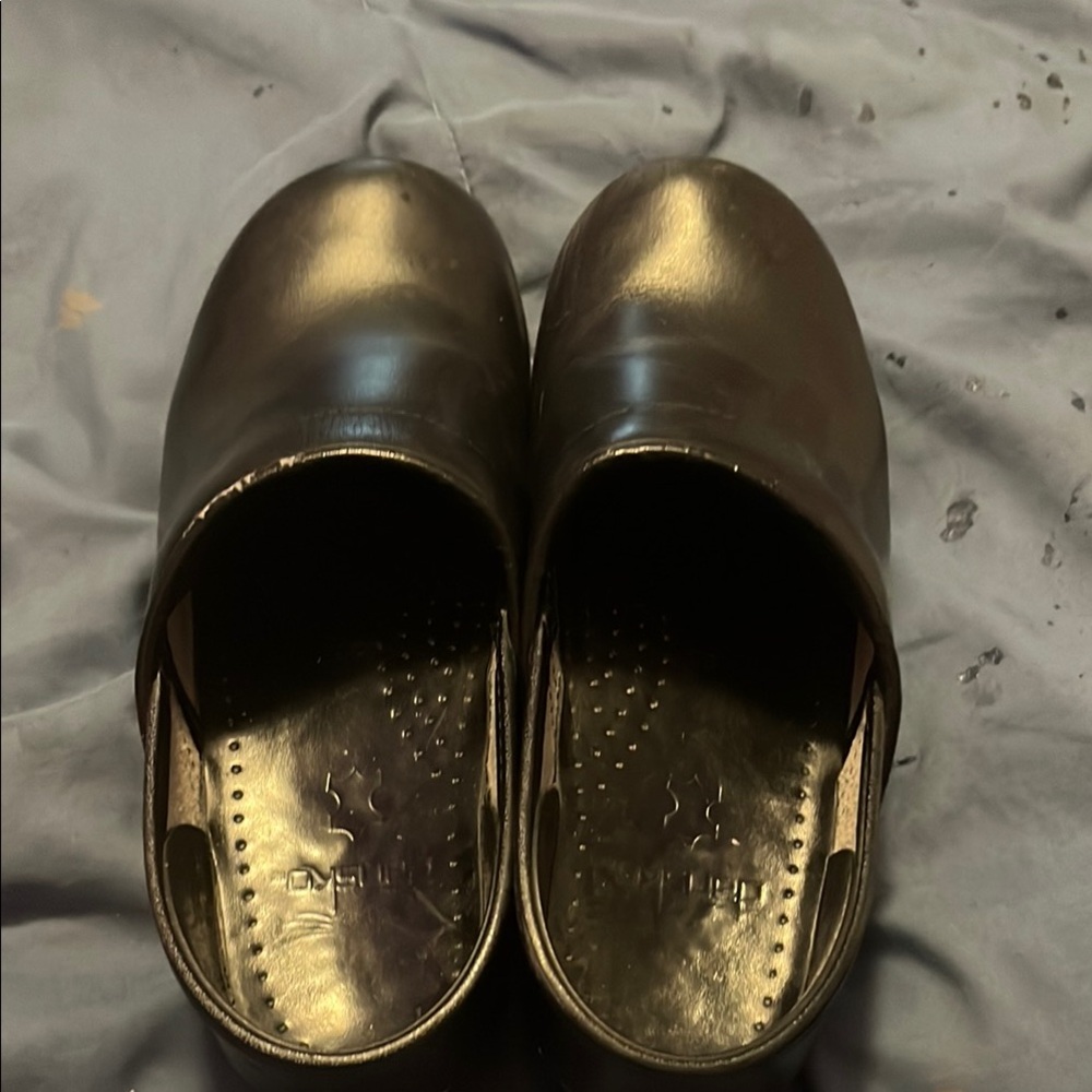Dansko Metallic Clogs